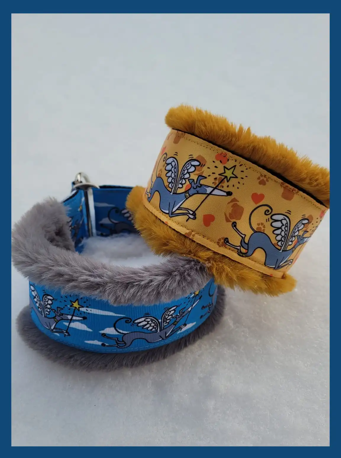 Leder halsbänd zugstopp